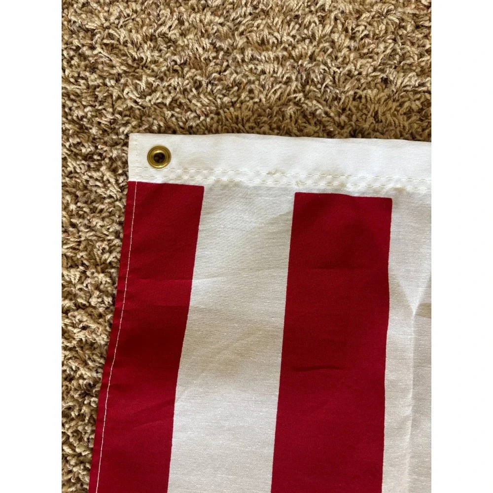 American Flag With Grommets 5' X 3'